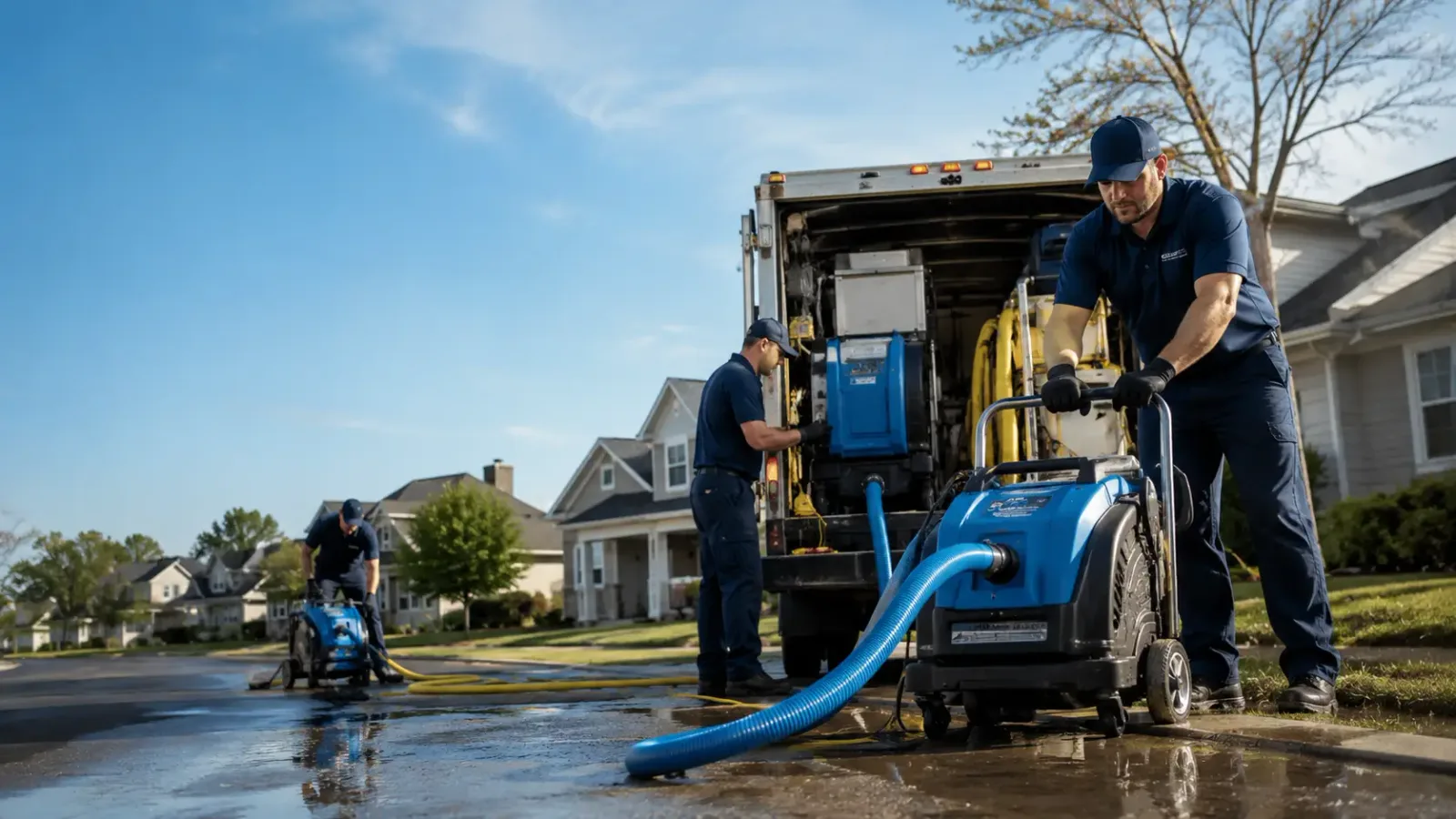 Flood Damage Cleanup in Grammer, IN